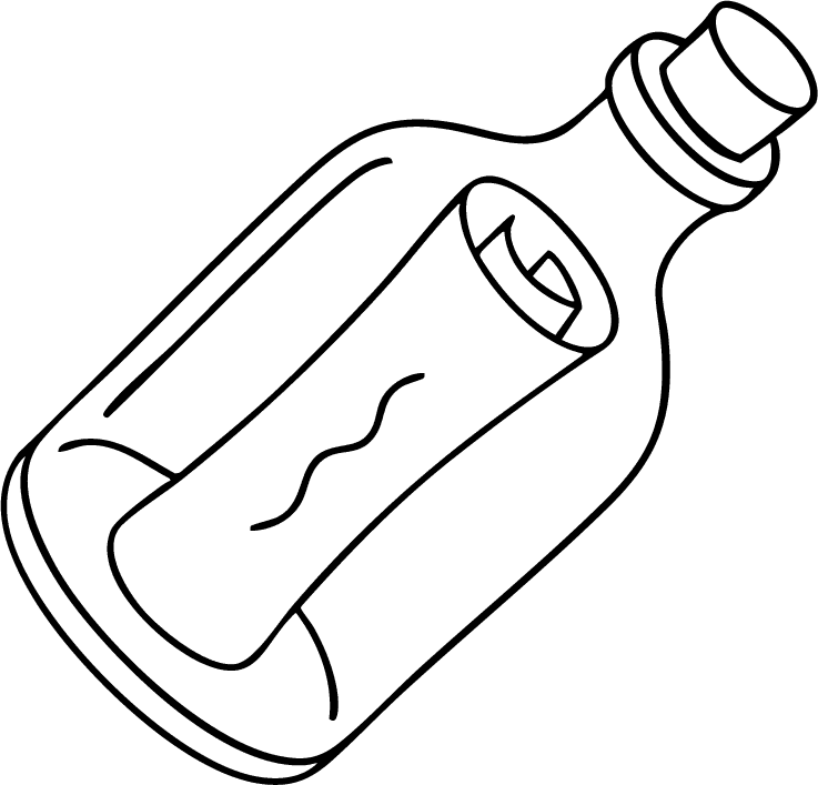 Drop us a message in a bottle | Shipped Studio