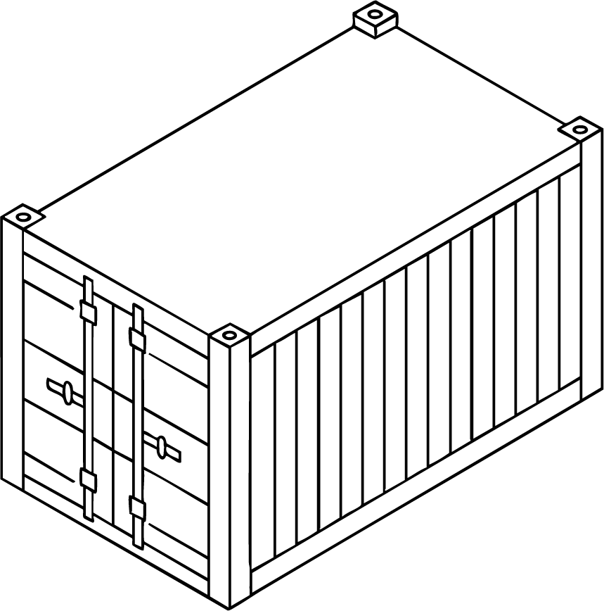 Neatly Packed Container | Shipped Studio