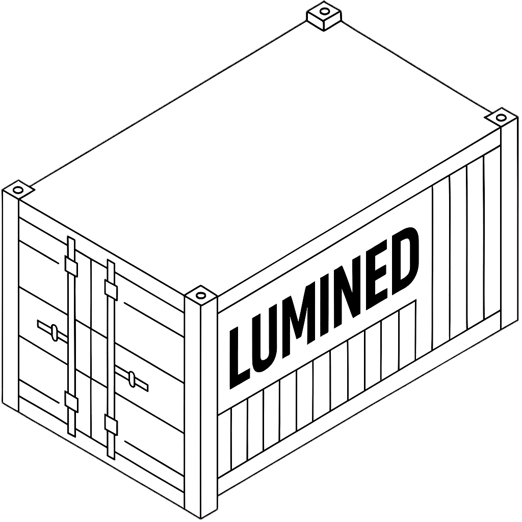Shipping Container for LuminEd | Shipped Studio